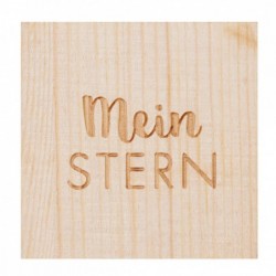 Räder HERZSTÜCKE Glückskästchen Stern