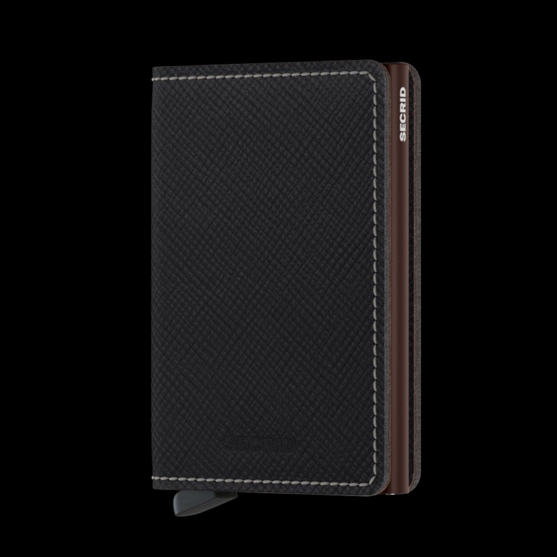 Secrid Slimwallet Saffiano Brown