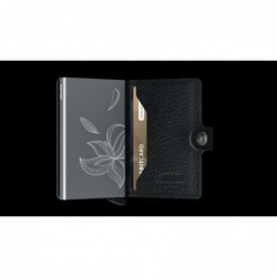 Secrid Miniwallet Stitch Magnolia Black