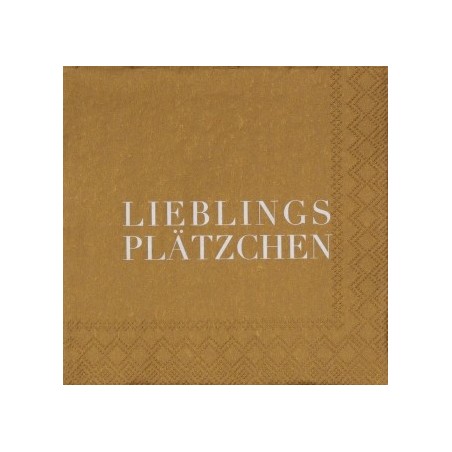 Räder Cocktailserviette Lieblingsplätzch