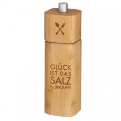 Räder PET Salzmühle Glück ist das Salz i