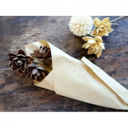 Fleur getrocknete Dahlie Blumen