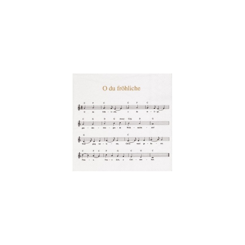 Räder Dinning Serviette o du Fröhliche