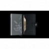 Secrid Miniwallet Stitch Magnolia Black