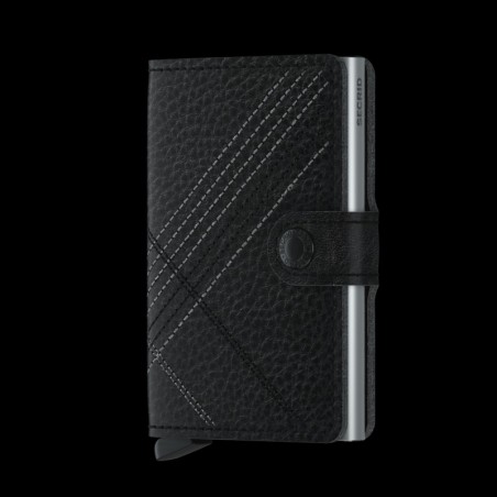 Secrid Miniwallet Stitch Linea Black