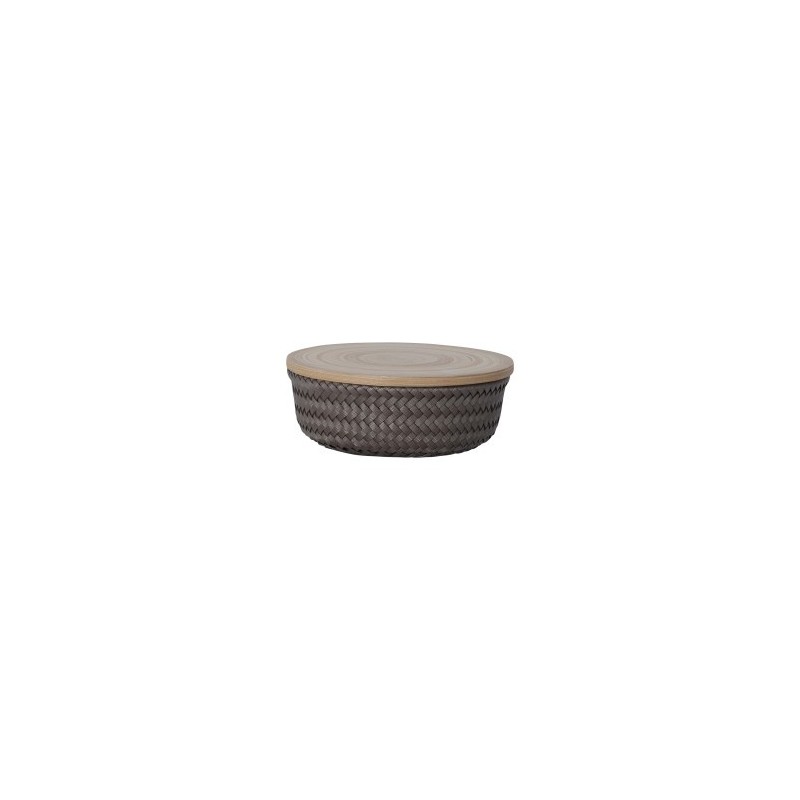 Handed By round Basket taupe S