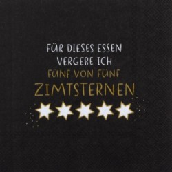 Räder Dinning Serviette Zimtsterne