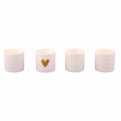 Räder Love Lichter 4er Set