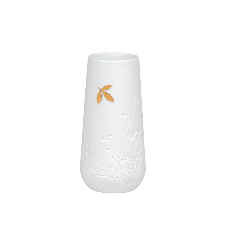 Räder Minivase Goldblatt mittel