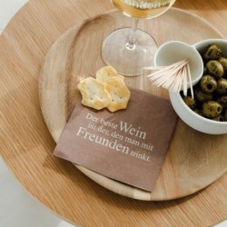 Räder Cocktailserviette Der Beste Wein