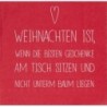 Räder Dinning Serviette Weihnachten ist