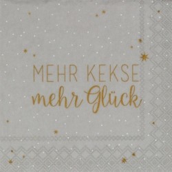 Räder Cocktailserviette Mehr Kekse mehr