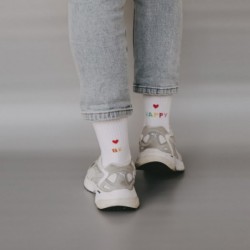 Eulenschnitt Socken be happy 39-42