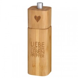 Räder PET Pfeffermühle Liebe gibt dem Le