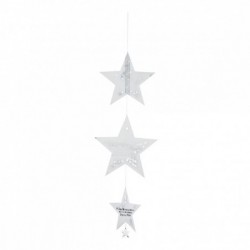 WEIHNACHTSZAUBER Kette Stern gold L:55cm