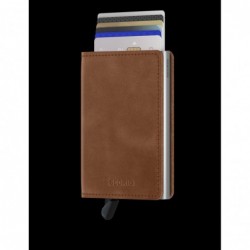 Secrid Slimwallet Vintage Cognac Silver