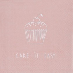 Räder PET Serviette Cake it easy