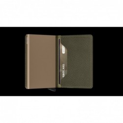 Secrid Slimwallet Saffiano Olive