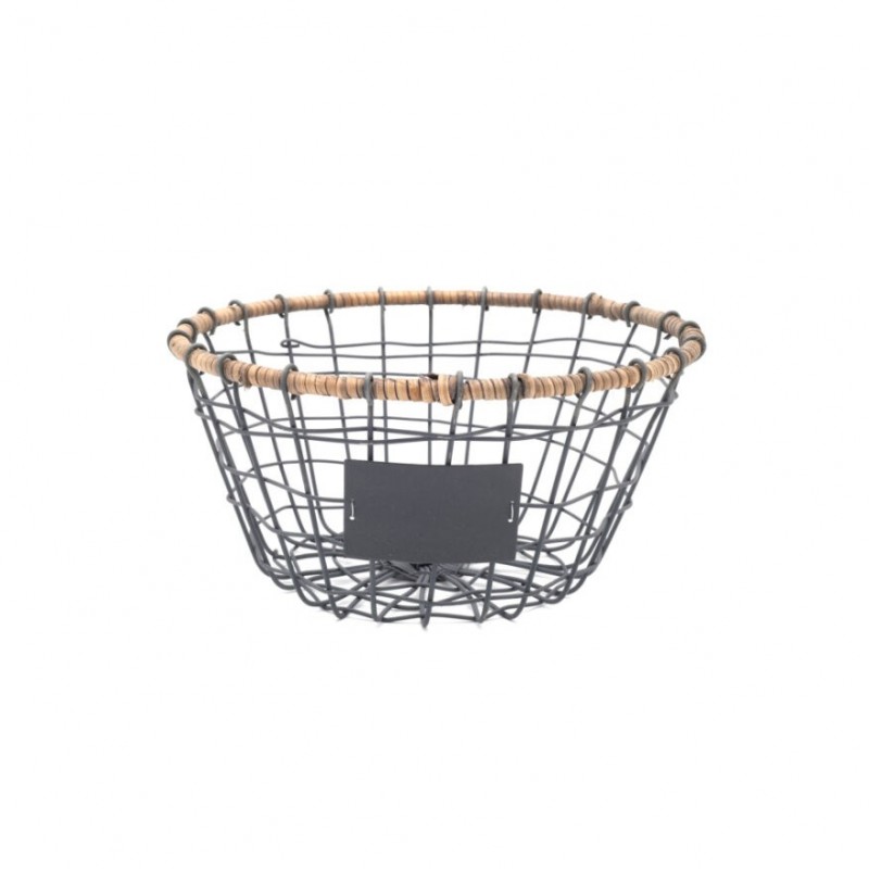 Eulenschnitt Drahtkorb rund 20 cm