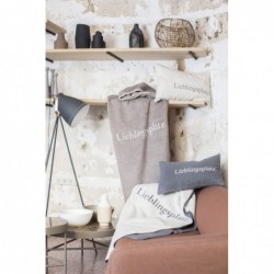 DF SILVERETTA Kissenhülle Lieblingsplatz