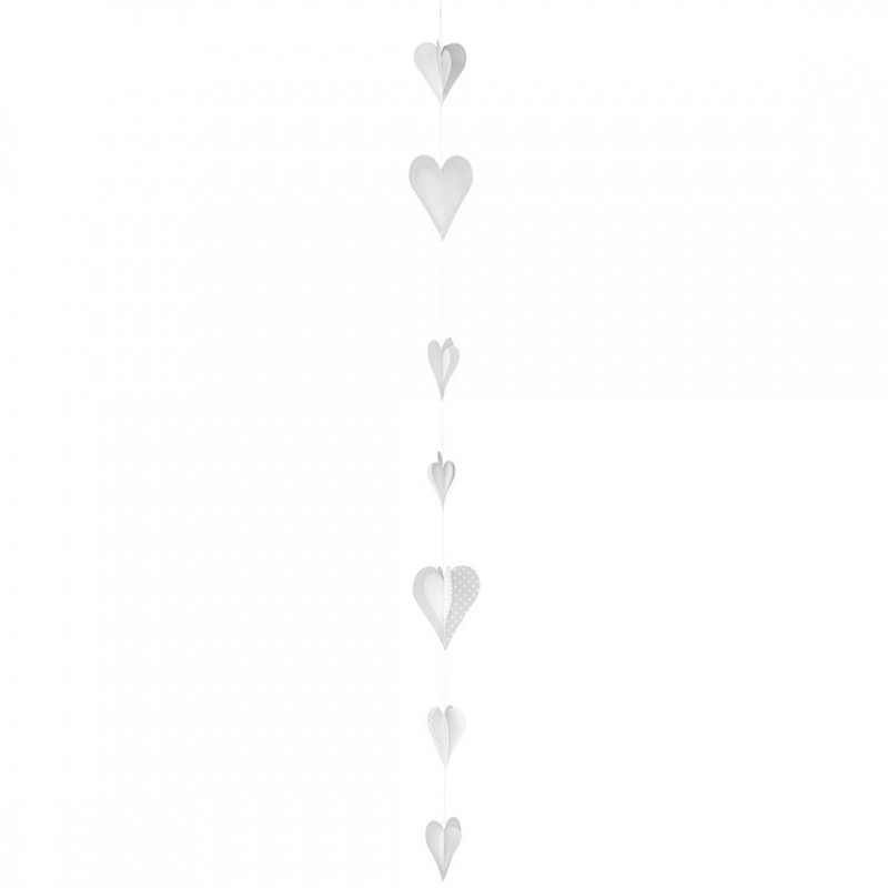 Räder Herzkette weiß Länge 120 cm