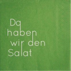 Räder Serviette Da haben wir den Salat