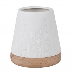Räder Windlicht floral Gräser
