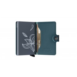 Secrid Miniwallet Stitch Magnolia Petrol