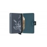 Secrid Miniwallet Stitch Magnolia Petrol