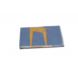 DF Juwel Babydecke Giraffe blau 140/100
