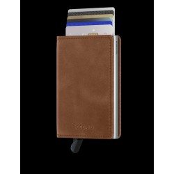 Secrid Slimwallet Vintage Cognac Silver
