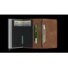 Secrid Slimwallet Vintage Cognac Silver