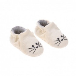 Lässig Baby Schuhe Cat rohweiß