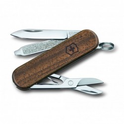 Victorinox Classic SD Wood, 58 mm braun