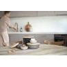 Handed By round Basket taupe M