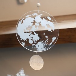 Räder Mondnacht Fensterbild