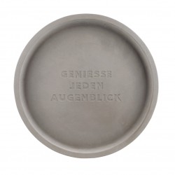 Räder Betonschale Geniesse jeden Augenbl