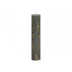 Kalenderkerze Golddruck 60Std. H25