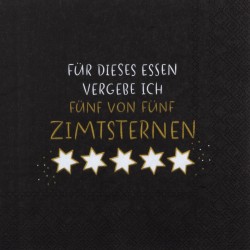 Räder Dinning Serviette Zimtsterne