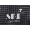 DF SILVERETTA Flanelldecke SKI you soon