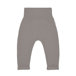 Lässig Babyhose Bio Baumw. taupe 7-12M