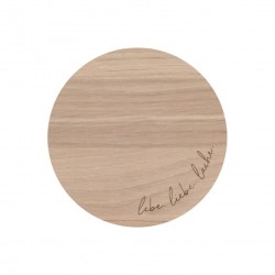 Eulenschnitt Untersetzer Holz Lebe, L..