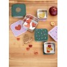 Lässig Snackbox Edelstahl 3er Set Herz