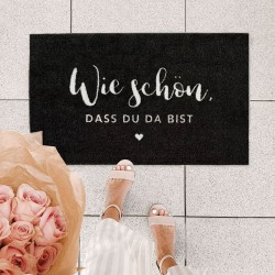 Eulenschnitt Fußmatte Wie schön