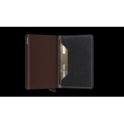 Secrid Slimwallet Saffiano Brown