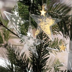 LIVING Glassterne Sterne 8,5cm