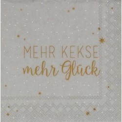 Räder Cocktailserviette Mehr Kekse mehr