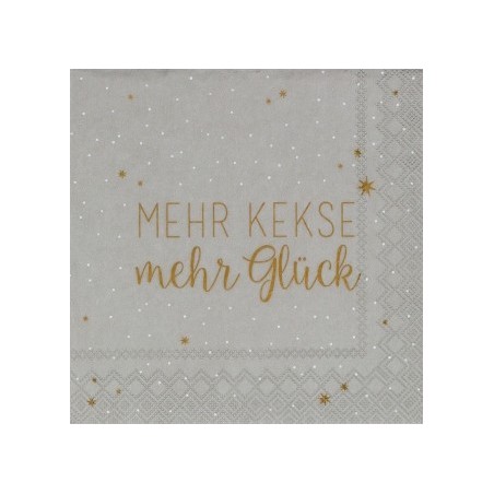 Räder Cocktailserviette Mehr Kekse mehr